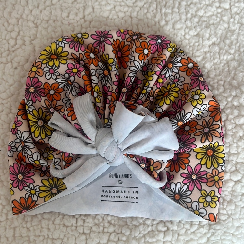 Bunny Knots Infant Swim Bunny Hat 🌼🌸